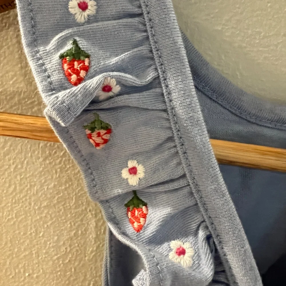Mini Boden Girls Embroidered Tank - Picture 3 of 5